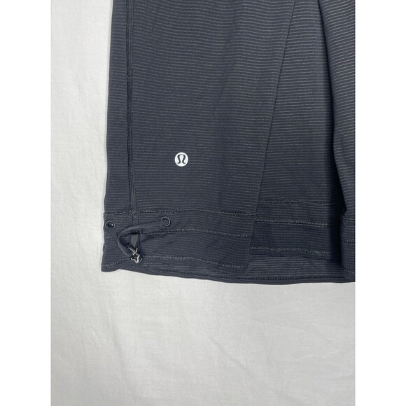 Lululemon Black Athletic Drawstring Hem Tank Top Size 0 - Picture 7 of 8